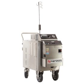 generator de abur uscat MENIKINI STEAM MASTER PLUS 19,5 SH utilizat pe linie de producție industrială