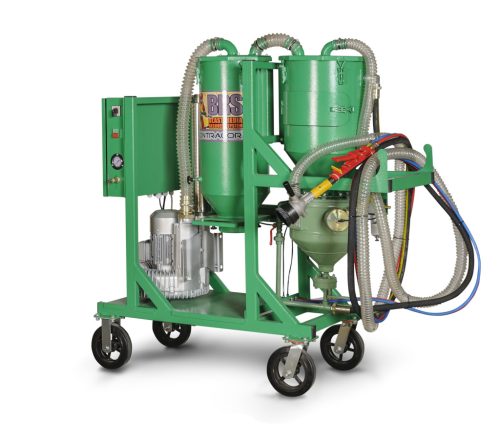BRS-2 Sistem mobil de sablare și recuperare fără praf