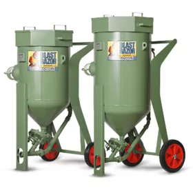   Instalații mobile de sablare, cu agent de sablare minerale BlastRazor Z-200