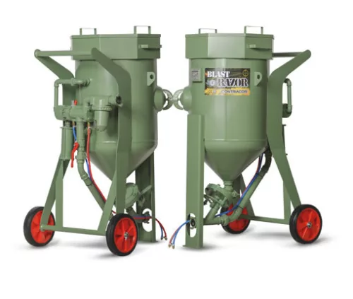 Instalații mobile de sablare, pentru agenți de sablare minerale BlastRazor Z-100RC