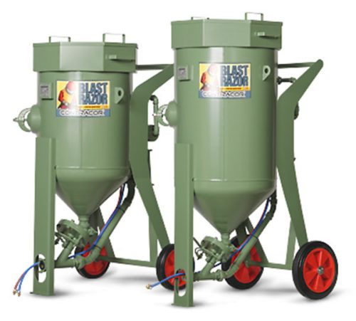 Instalatie mobile de sablare, pentru agenți de sablare minerale BlastRazor Z-200RC