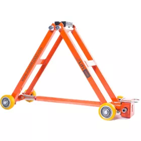Elevator auto ultra-portabil mecanic UP&DOWN 3000, greutate doar 19 kg, capacitate 3000 kg, ideal pentru service auto mobil și asistență rutieră.