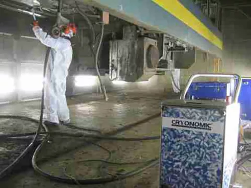 Aparat de Sablat cu Gheață Carbonică CRYONOMIC COB 62