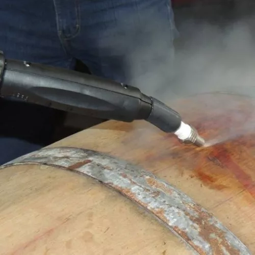 dezinfectare fără chimicale în spațiu de procesare industrială cu STEAM MASTER COMPACT