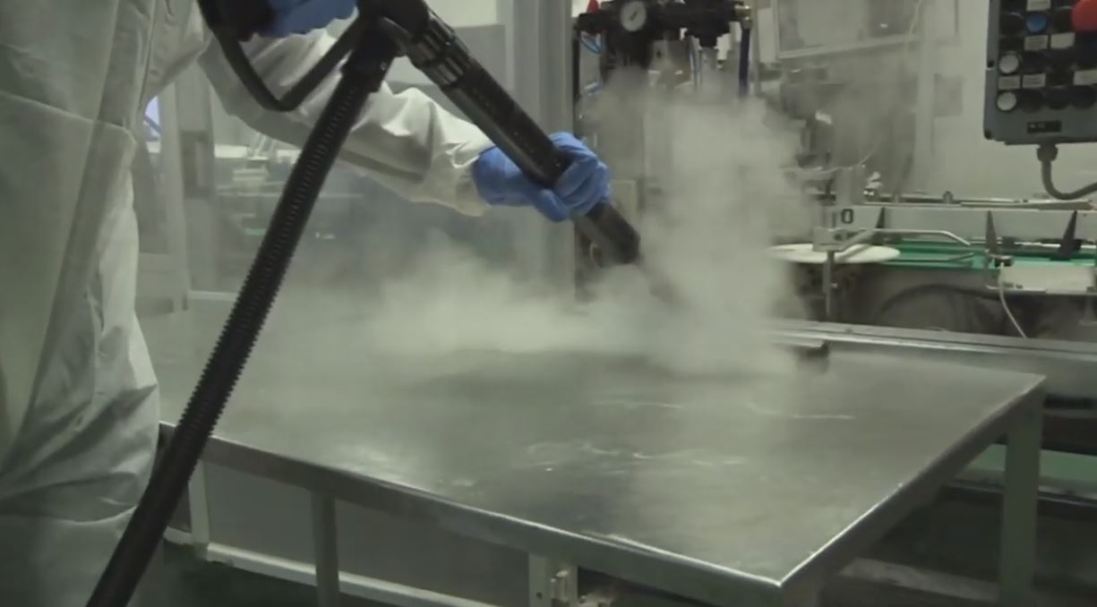 Igienizare cu Abur Uscat în Industria Alimentară