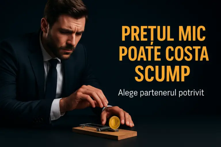 Prețul mic, costul mare: cum alegerea furnizorului îți poate salva afacerea